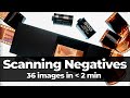 Scanning NEGATIVES - less than 2 minutes per Roll | NEGATIVE SUPPLY CARRIER MK1 | Negative Lab Pro