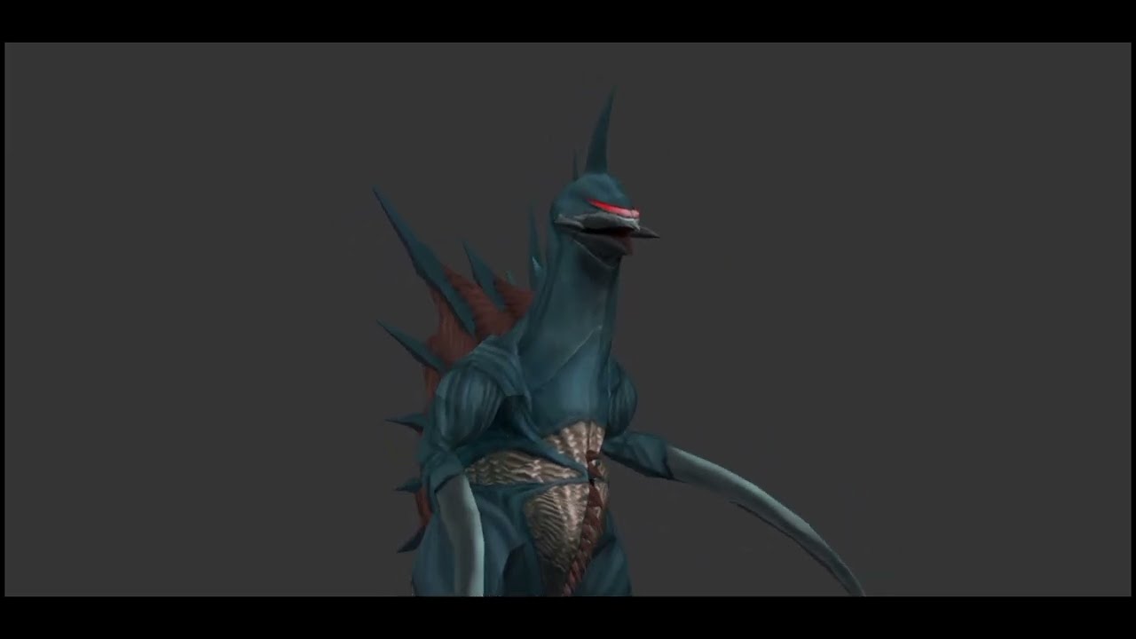 NO SOUND (P3D/Godzilla) Godzilla Gemstone Villains 2022-2023 Test