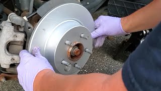 Power Stop Z17 Evolution Geomet Coated Rear Brake Kit on a 2015 Ford Escape Titanium 6 Months Later!
