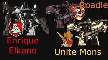 Armored Core 4 Simulation Battles : Enrique Elkano - Unite Mons - Roadie