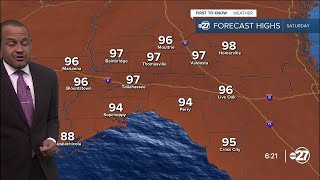 First to Know Forecast: Scorching summertime weekend (07/18/2025)