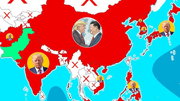 All Countries DONALD TRUMP Has and Hasn’t Visited 2025