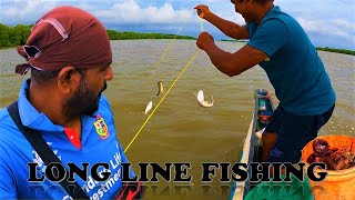 මරු වැලේ එල්ලුන අගුලුවෝ | Long Line Fishing | මරු වැල | @wishwatiyubaya 🤔😲🤫