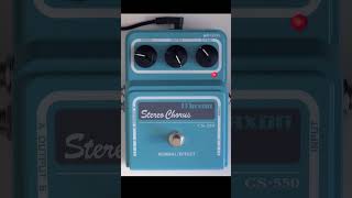 Part 2 of 4 - Maxon CS550 Analog Chorus - YouTube