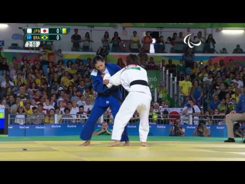 Judo | Japan vs Brazil | Women's -57kg Semi-final | Rio 2016 Paralympic Games