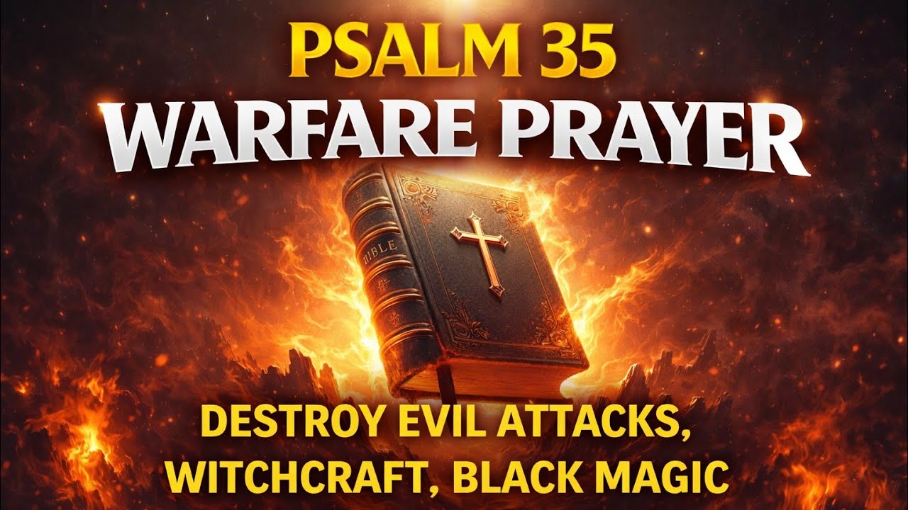 LIVE NOW 🔴 Psalm 35 Warfare Prayer – Cancel Evil Attacks, Break Witchcraft & Expose Hidden Enemies