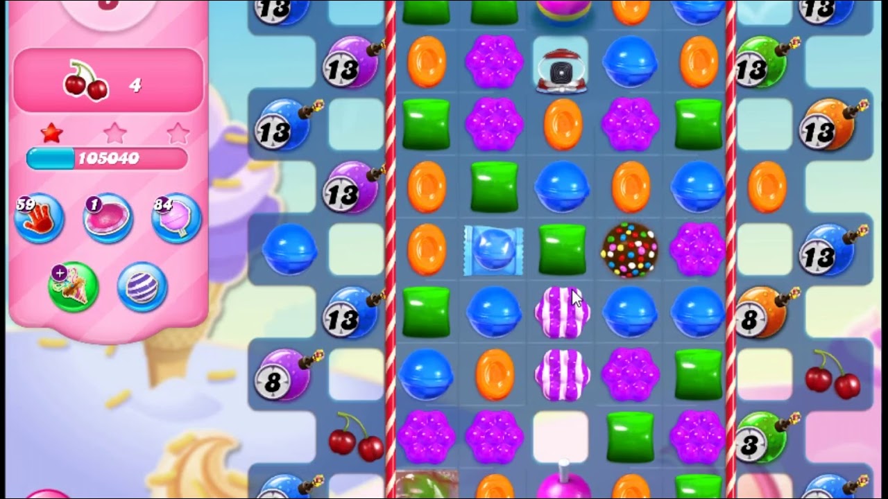 Candy Crush Saga Level 4069 - NO BOOSTERS | SKILLGAMING ✔️