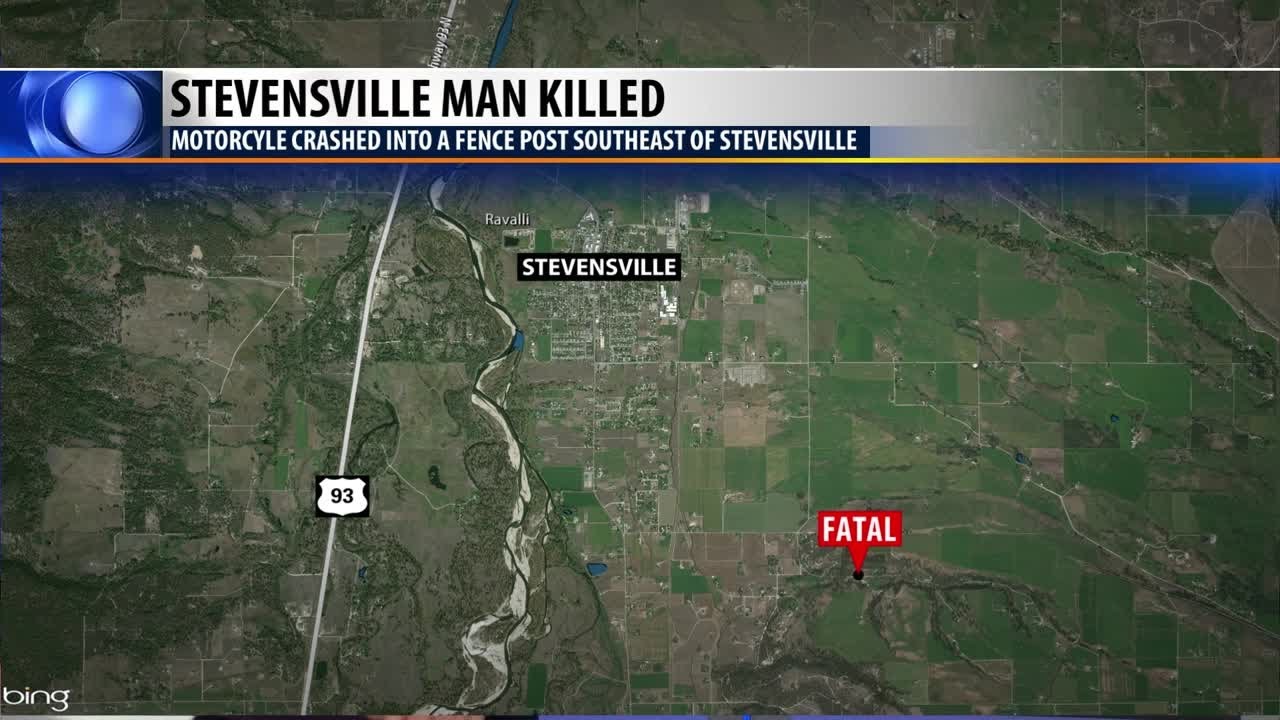 Man killed in motorcycle crash near Stevensville YouTube