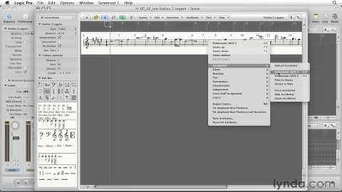 Logic Pro 9 Essential Training 7 B Notes Keys Time Signatures