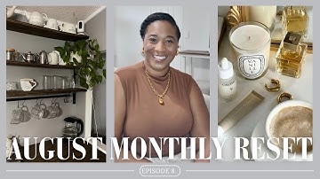 MAANDELIJKSE RESET AUGUSTUS 2025: doelen stellen, reflecties, maandelijkse favorieten en meer!