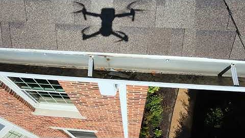 Drone inspections for roof and gutter systems.