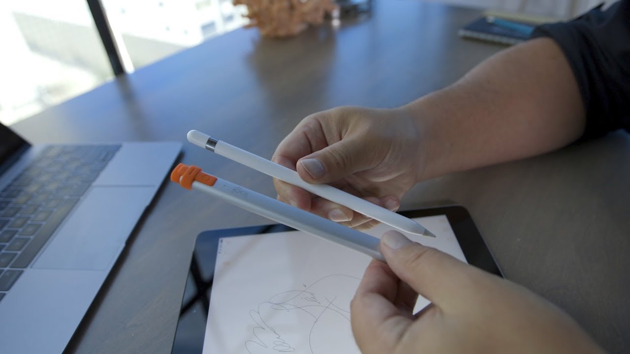 Apple Pencil versus Logitech Crayon 