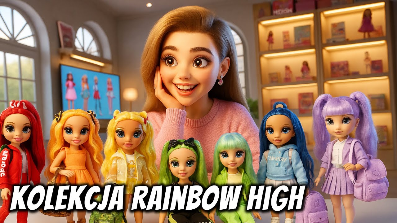 👗🎀 Maja i kolekcja Rainbow High - Bajka do słuchania na dobranoc 🎧