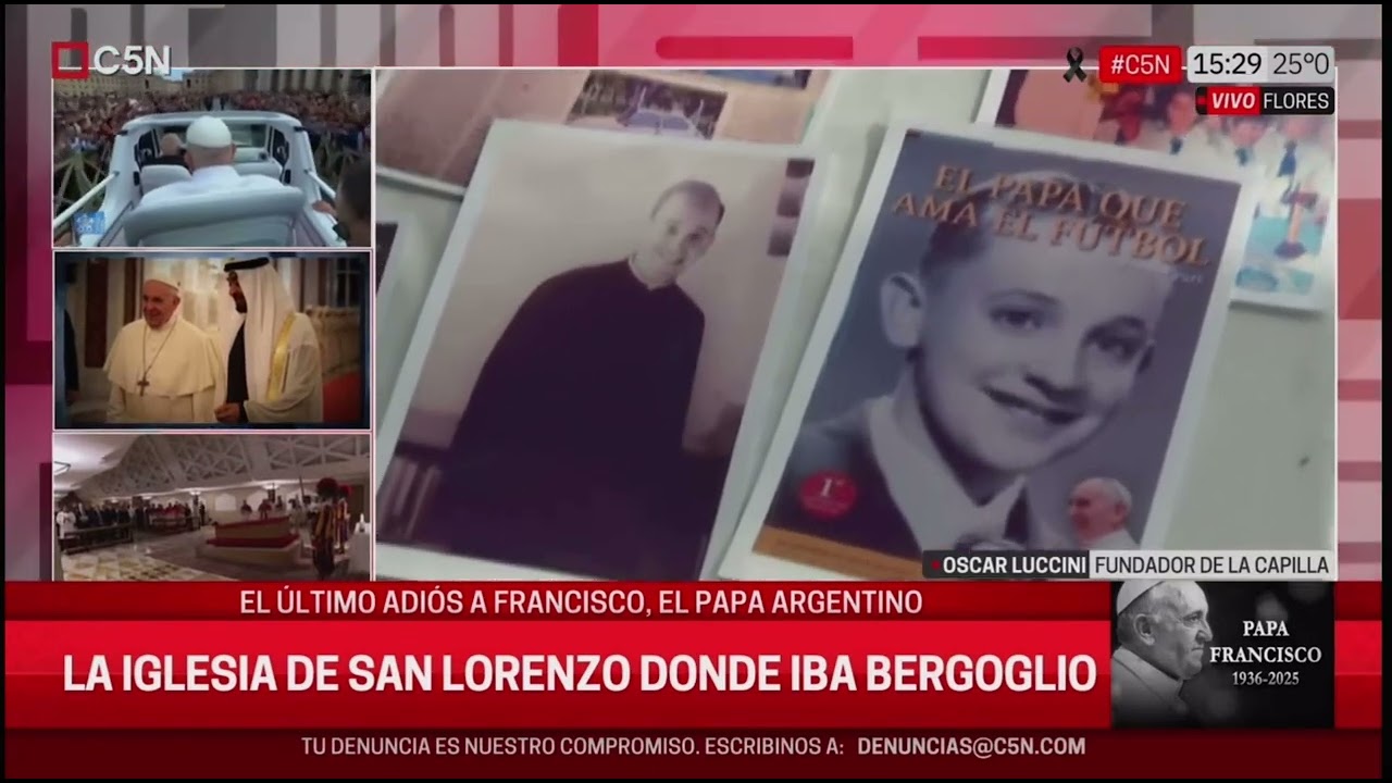 La capilla de San Lorenzo que bendijo Bergoglio y financió Viggo Mortensen
