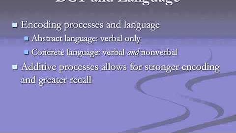Dual-Coding Theory and Literacy Instruction