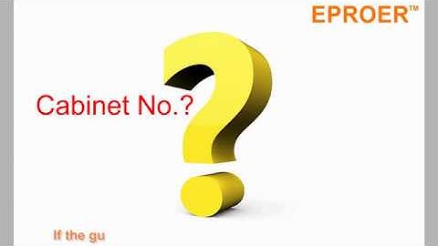 EPROER Self service RFID locker lock Operation