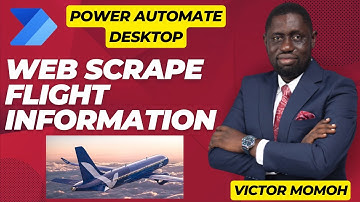Web scrape Flight Information (Power Automate Desktop+Excel)