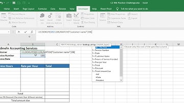 Excel Skills for Business: Intermediate II (Practice Challenge Week 6)