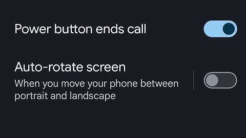 How to enable the power button to end calls on your Android 14 phone