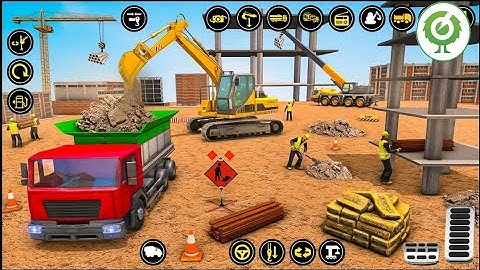 Bridge Building Works  - Construction Simulator 3D- Android GamePlay