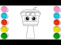 Cappuccino Assassino Drawing, Painting &amp; Coloring For Kids and Toddlers_ Child Art