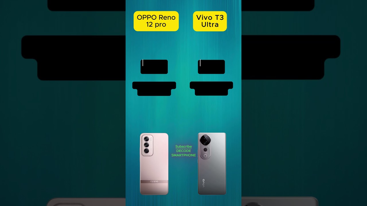 Oppo Reno 12 pro vs vivo t3 ultra