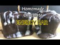 Homemade Chocolate Energy Bars perfect for kids online snacks | Breakfast Bar Recipe