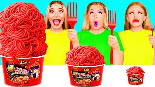 Big, Medium and Small Plate Challenge | Amazing Kitchen Recipes by Crazy DO