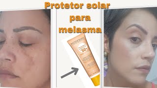 Protetor solar para melasma (Bioderma Photoderm cover touch 50+)