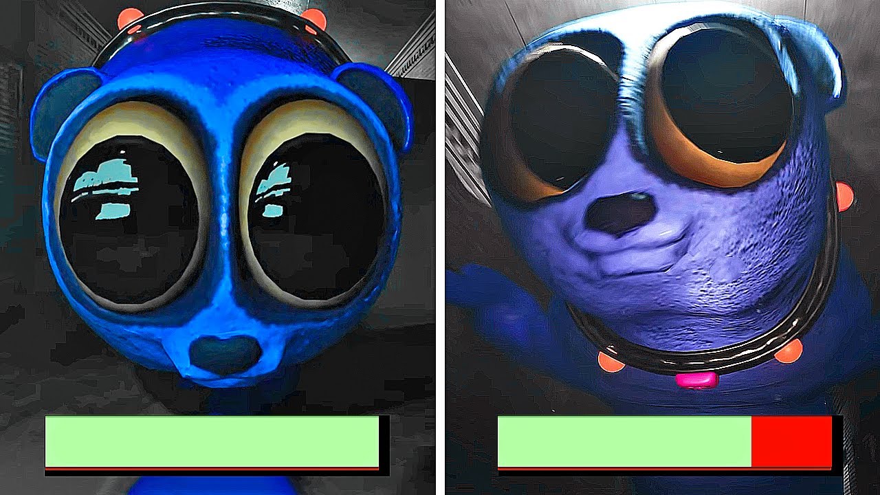 Garten of Banban 0-8 - All MISS MIMICKER Scenes With Healthbars - YouTube