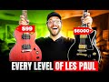 Every level of les paul