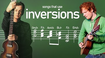 Songs that use Inversions