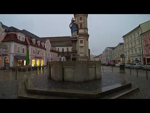 The Driving Vlog - Deggendorf, A walk in the Altstadt (the old city) ולוג בדרכים, דגנדורף, גרמניה