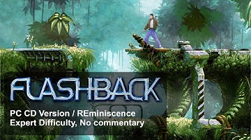 Flashback: Quest for Identity [PC, DOS/REminiscence] - Longplay (Expert difficulty, No commentary)