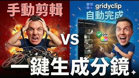 影片一鍵轉分鏡表/縮圖！gridyclip 自動偵測神器 ✂️ 秒出分鏡表/分鏡縮圖 Excel/JPG (Convert Video to Shotlist)