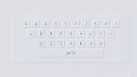 Neumorphism Keyboard Design using only HTML & CSS