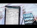 how I take 'aesthetic' notes on my tablet 🌿 *for android and ios*