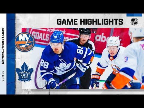 Islanders @ Maple Leafs 4/17 | NHL Highlights 2022