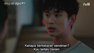 It's okay to not be okay eps. 5 sub indo clip1(why you come for me)