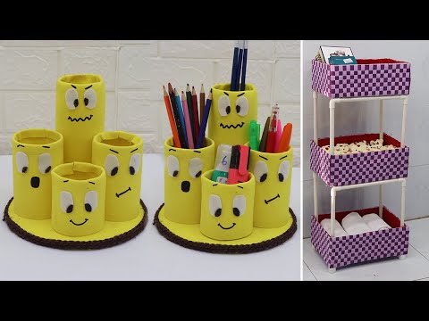 Amazing Reuse Waste Material into Storage Things, Recycling Craft Ideas