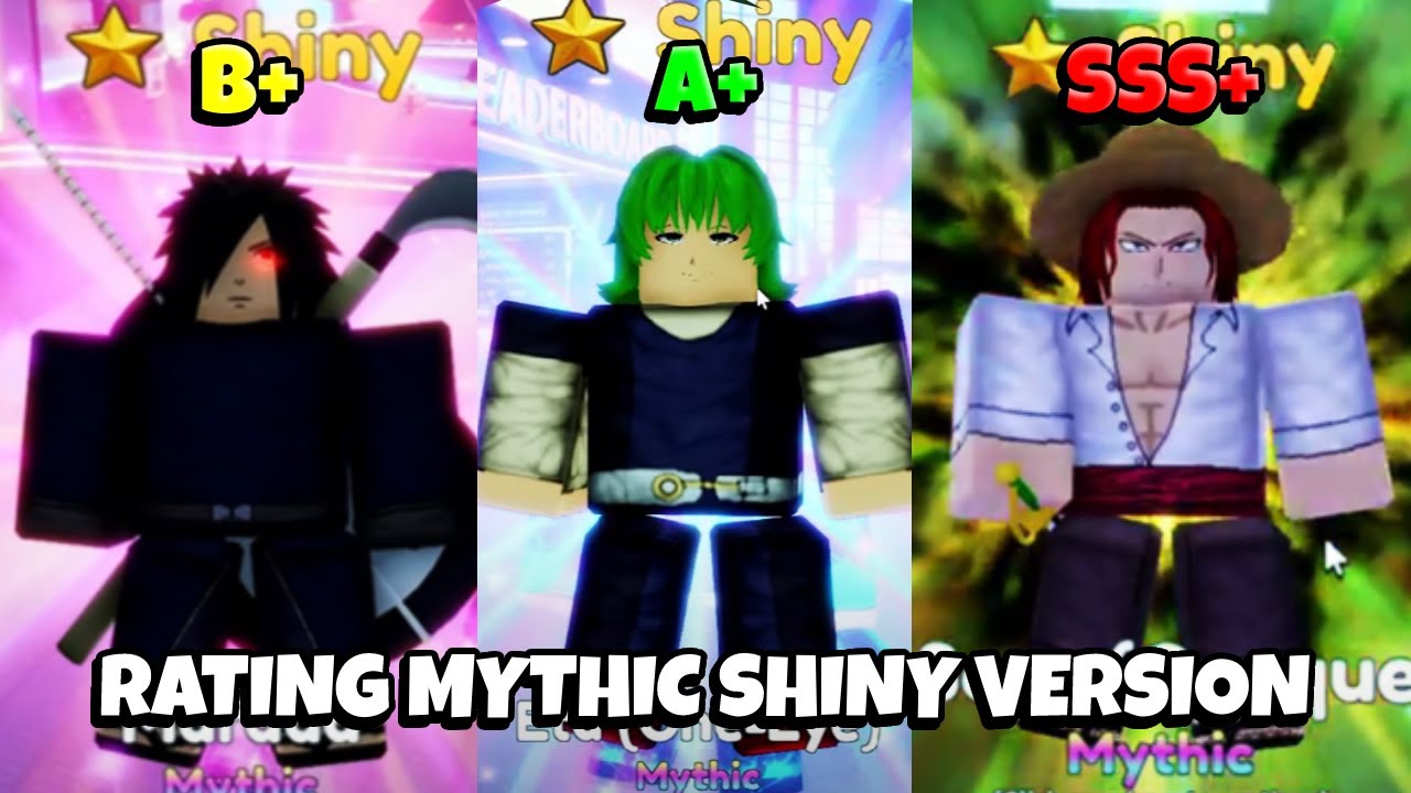 Anime Adventures - Roblox - Limited / Rare / Shiny Units - Cheap!!