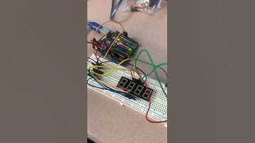 Arduino 4-digit Seven Segment Display