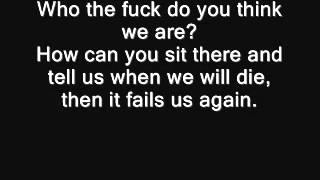 Dead Silence by Whitechapel (Lyrics)