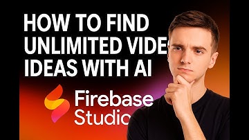 How to Find Unlimited Video Ideas with AI (Firebase Studio)
