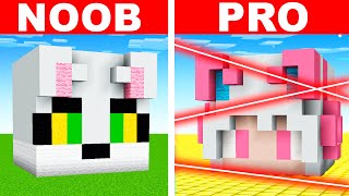 MINECRAFT: CASA NOOB vs CASA PRO 😂🏠 ACENIX vs CASSYENYAN