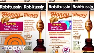 Robitussin issues nationwide recall of 2 cough syrup products