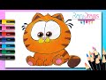 Cómo dibujar a GARDFIELD BEBE - ideas de dibujos fáciles Paso a paso