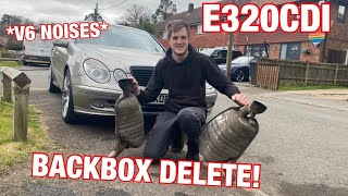 Muffler Delete E320Cdi V6 Noise