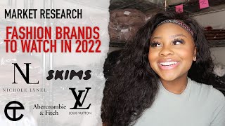 MARKET RESEARCH + FASHION BRANDS YOU NEED TO KNOW ABOUT IN 2022 - VLOGMAS DAY 12 | TROYIA MONAY