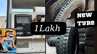 1 Lakh  Lg Gya | New Tyres Dala | 44300 Thousand Ka Diesel ⛽ | Apple Load Kashmir To Banaras (UP)